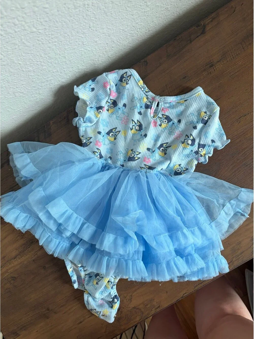 Bluey tutu dress/romper size 18M